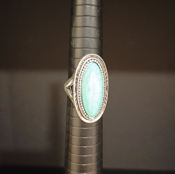 Jewelry - Turquoise Color Statement Ring Boho Western Style